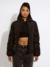 Black Padded Puffer Jacket