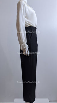 Black Elasticated Trouser