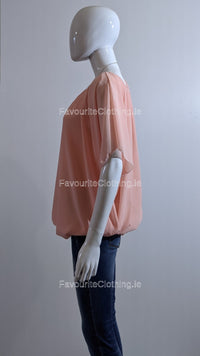 Pink Loose Design Top