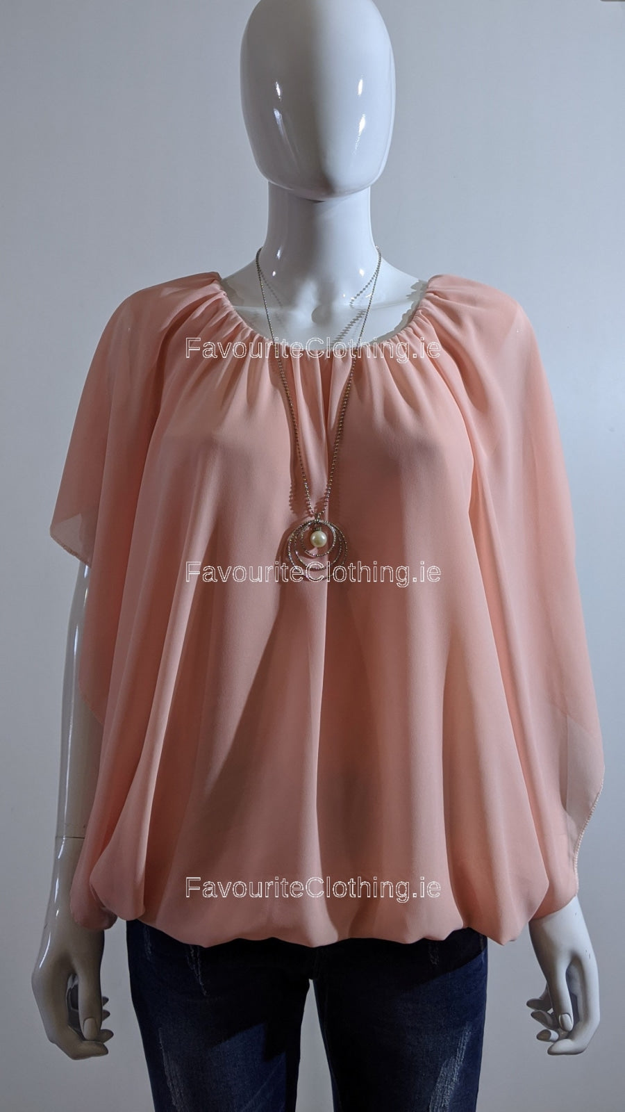 Pink Loose Design Top