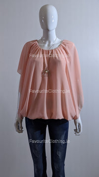 Pink Loose Design Top