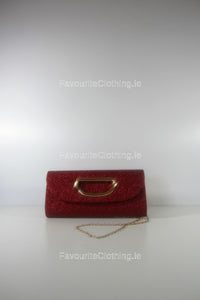 Red Envelope Clutch Bag