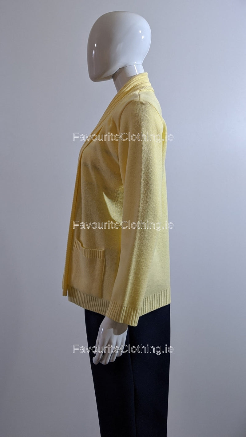 Yellow Stripe Twinset Jumper